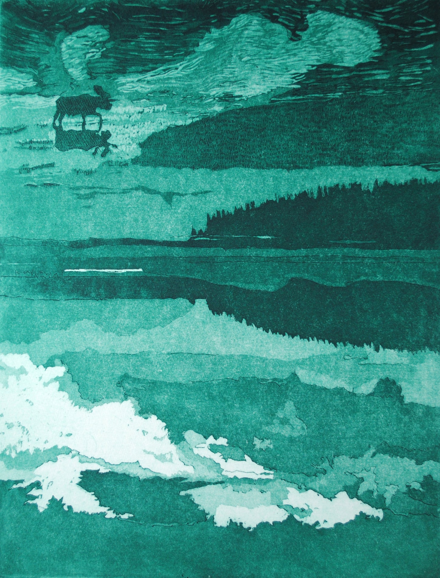 Sky Moose (Green)