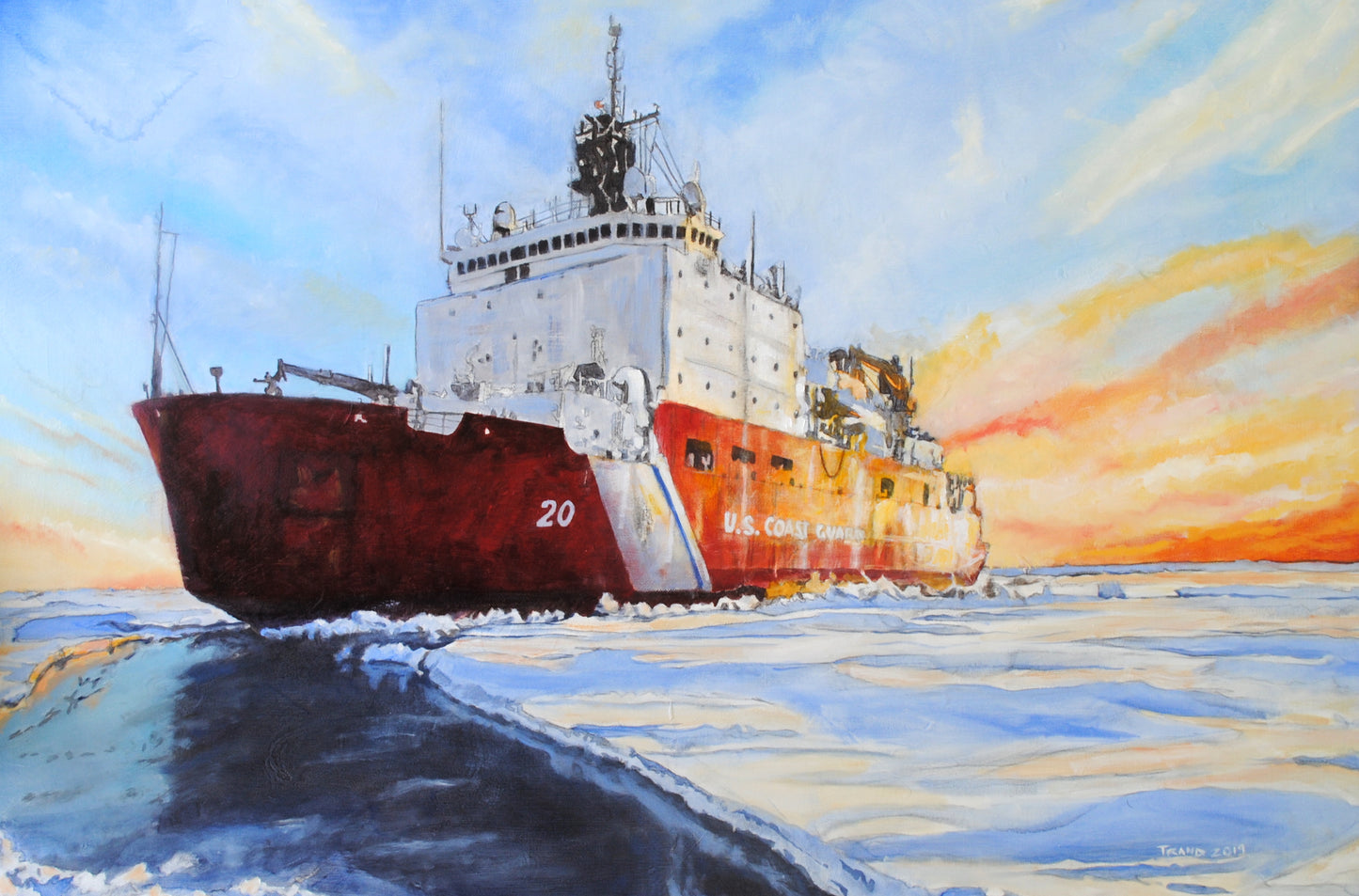 Icebreaker in Alaska