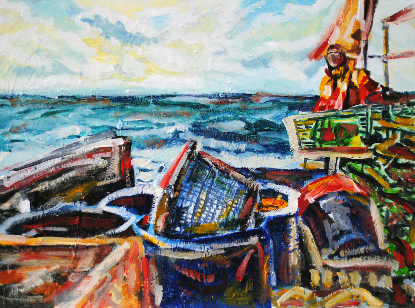 Jack On The Lobster Boat